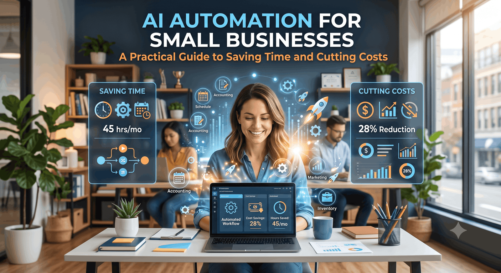 AI Automation for Small Businesses: A Practical Guide to Saving Time and Cutting Costs